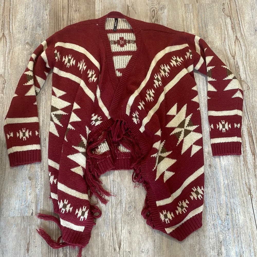 Tobi “on twelfth” Aztec super cozy cardigan